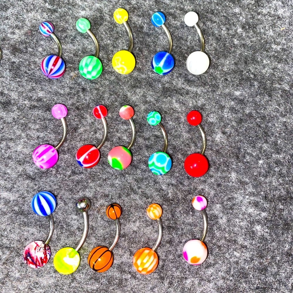 ‼️15‼️belly rings